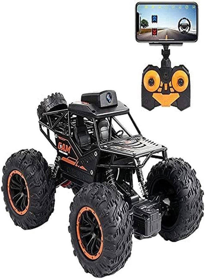 VIKINGS Rc Cars with 720P Hd FPV WiFi Camera|2.4Ghz 1/18 Scale Off-Road Remote Control Truck Monster Trucks for Toddlers Kids|Multicolor - Image 1